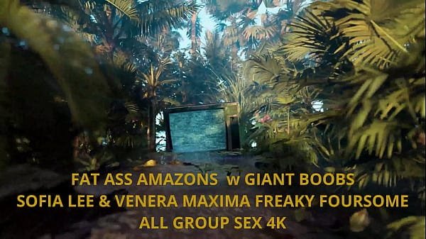 MASSIVE TITS MILF’S VENERA MAXIMA & SOFIA LEE MONSTER COCK FOURSOME